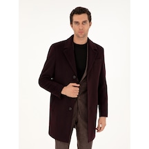 Cacharel Erkek Bordo Kaban 50292573-vr014 Kırmızı