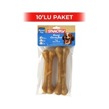 Snacky Natural Köpek Çiğneme Kemiği 15 Cm 2'li 10 Paket