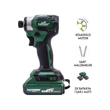 Dawreek BT0210 Akülü Torklu Vidalama Makinesi Yeşil