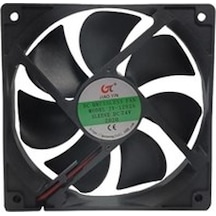 120X120X25Mm 24V Dc 2 Pin Plastik Kasa Fanı 0.45A