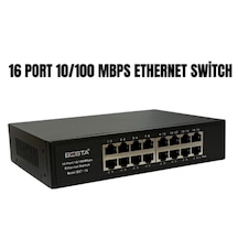 16 Port 10/100 Mbps Ethernet Network Switch