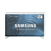 Samsung Uyumlu 43au7000 Tv Ekran Koruyucu - 43" İnç Ue43au7000u