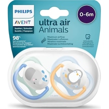 Philips Avent Ultra Air Emzik 2'Li 0-6 Ay Erkek Çok Renkli