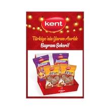 Kent Karışık ve Misbon Sütlü Bayram Şekeri (375 Gr x 4 Adet)