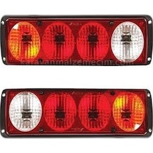Karavan Stop Lambası Ampüllü Universal Tip 12v - 2'li Set-559