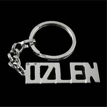 Özlen - 672 - - Cadde101 - İsimli Anahtarlık Çok Renkli