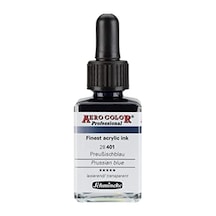 Aero Color Professional Akrilik Airbrush Mürekkebi 28 Ml 401 Prussian Blue 0,15 L
