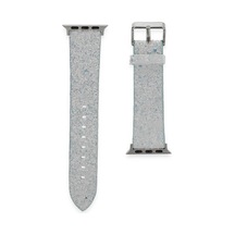 Newface Apple Watch 38mm Starry Taşlı Kordon - Mavi Açık Mor