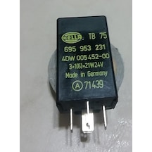 Hella 4Dw005452-00 24 V 4 Uclu Elektronic Flaşor Man-Mercedes