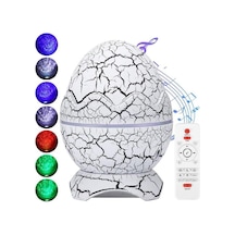 Gece - 99 - Lambası Yumurta Işık Speaker Yeni Nesil Dinozor - Cadde101 - Yumurtası Görünümlü Kristal