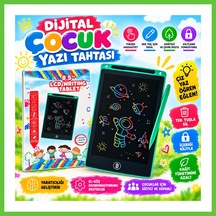 Bezos Tg-4022-833 Dijital Çocuk Yazı Tahtası Dmc Çok Renkli