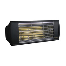 Supra Gss20 2000w Su Korumalı Açık Alan Elektrikli Infrared Isıtıcı Siyah