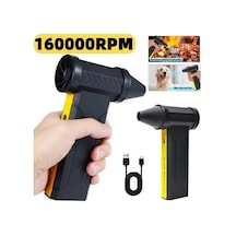 Turbo Jet 160000rpm Şarjlı Turbo Jet Şiddetli Fan Yüksek Hızlı Güçlü Ha Üfleyici Araç Süpürgesi