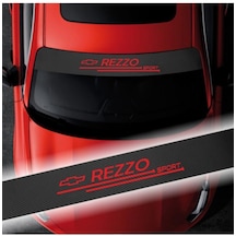 Chevrolet Rezzo Için Uyumlu Karbon Ön Cam Oto Sticker