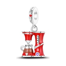 Filtre Kahve Makinesi Sallantılı Charm Gümüş