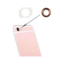 iPhone Uyumlu 6s Plus Kamera Camı Kamera Lensi Rose Gold