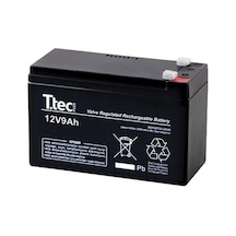 Ttec 12 Volt 9a Akü - 12v 9 Ah Bakımsız Kuru Akü 2021 Üretim