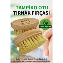 Em Amanos Beauty Vegan Tampiko Otu Tırnak Fırçası