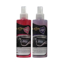 Luxor Kimya Vanilya Çilek ve Böğürtlen Sakız Oto Kokusu 2x200 ML