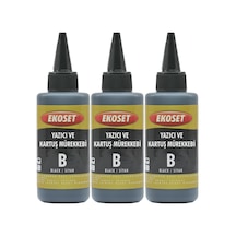 Ekoset Canon Pixma G4411 Uyumlu Siyah Mürekkep 300 ML