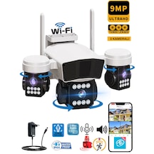 O-kam 3036pro, 9mp, Wifi, 3 Lens, Akıllı Kamera, İnsan Algılama