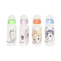Bebedor 24302 Desenli PP Silikon Orta Akış Biberon 250 ML