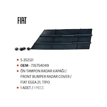 Ön Tampon Radar Kapağı Fiat Egea 2021--&gt