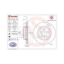 Brembo Fren Dıskı On Bmw F10 F11 F18 Brembo 09c41013 34116896652