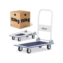 Profesyonel Katlanabilir Paket Ve Koli Taşıma Arabası 150 Kg