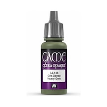 17 Ml. Heavy Grey Game Color Serisi Maket Boyası, Vallejo 72145 Standart