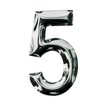 Posta Kutusu Yapışkanlı Rakam Metal Kapı Numarası No:5