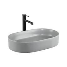 E-w1202mg Tezgah Üstü Lavabo Mat Gri Çok Renkli