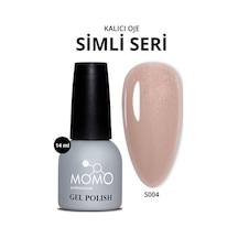 Momo Professional Kalıcı Oje S004 Simli Pudra Ten 14 Ml