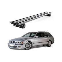 Pençe Bmw 5 Series Touring E39 2000-2004 Uyumlu Gri Ara Atkı Port Bagaj Tavan Barı