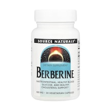 Source Naturals, Berberine, 500 Mg, 30 Vegetarian Capsules