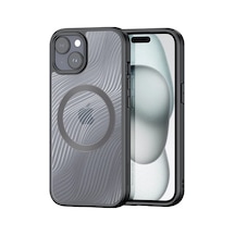 Dux Ducis Apple İphone Uyumlu 15 Aimo Series Magsafe Premium Buzlu Sert Pc-tpu Kılıf- 5775