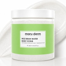 Maruderm Pirinç Suyu Vücut Peelingi Aha & Hyalüronik Asit İle Arındırıcı Ve Yoğun Nemlendirici Peeling, Shea Yağı İle, 250 Ml