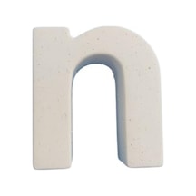 Boyanabilir Harf Obje - N - 4x3,5cm