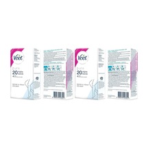 Pure Hipoalerjenik Bacak & Vücut Bölgesi İçin Parfümsüz Sir Ağda Bandı 1 X 20 Adet 2 Paketi