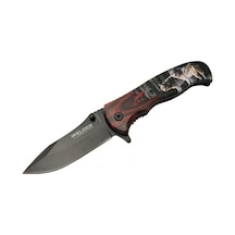 Welder Kurt Desenli Wd-3003 Cep Kamp Çakısı 20 Cm Karışık Çok Renkli