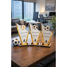 Plaket Kişiye Özel Futbol Temalı No86