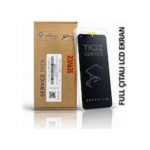 Tkgz - Oppo Realme C3i İle Uyumlu Lcd Ekran Dokunmatik Servıce Pack Lcd Full Çıtalı