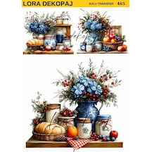 Lora Dekopaj Sulu Transfer Kağıdı - 465 25x35 Cm