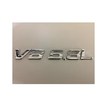 Vtr V8 5.8 L Krom Bagaj Yazısı Mercedes 709
