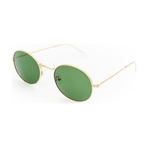Despada Ds 2247 C1 51 Unisex Gold Metal Yuvarlak Güneş Gözlüğü