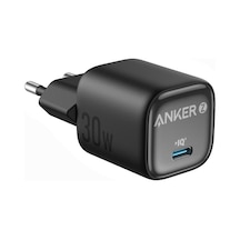 Anker Nano Usb C Gan 30w, Pd 3.0 Pps Hızlı Şarj Cihazı Siyah - A2698