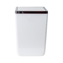 Primanova Toskana Beyaz Çöp Kovası Beyaz