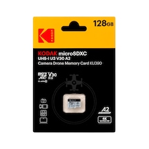 Kodak 128gb Uhs-ı U3/v30/a1 Drone İçin Micro Sd Kart Ku390