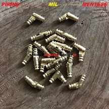 Anadoluhirdavat Pirinç 4*21Mm Çubuk Menteşe Kutu Menteşesi Mil Menteşe 100Adet