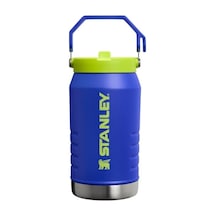 Stanley The Iceflow Flip Straw 2.0 Jug 1.90l / 64oz Cobalt Chartreuse Termos-33724 Mavi